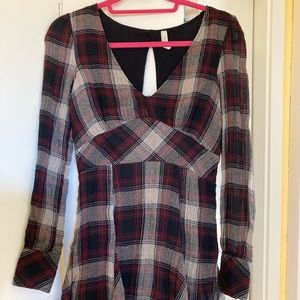 Tartan Free People Dress